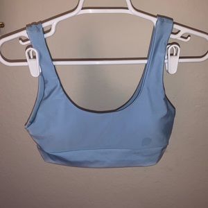 Baby blue bathing suit too